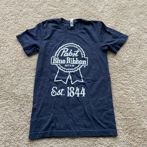 Pabst Blue Ribbon t shirt size XS